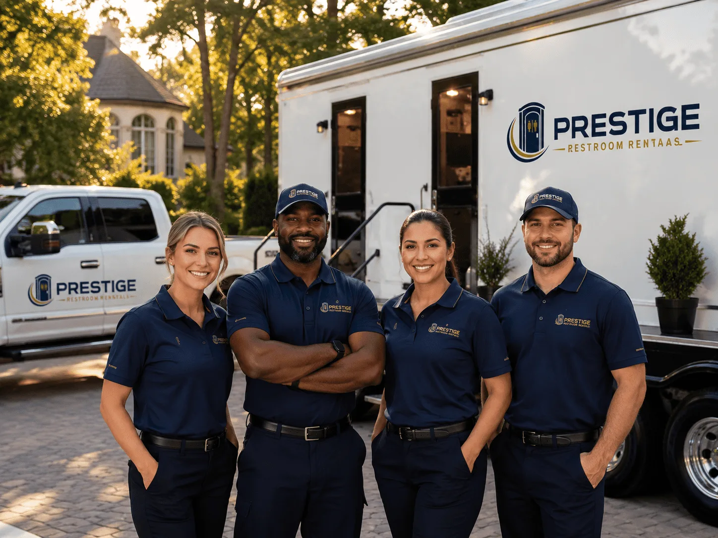 Trusted Luxury Portable Restrooms company in Juniata, NE